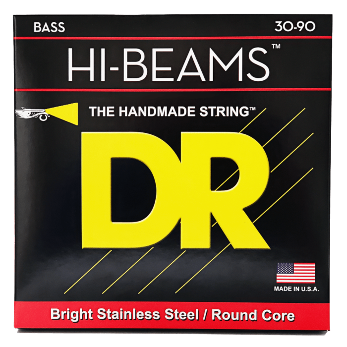 DR, HI-BEAM* - Stainless Steel Bass Strings: Super Light 30-90