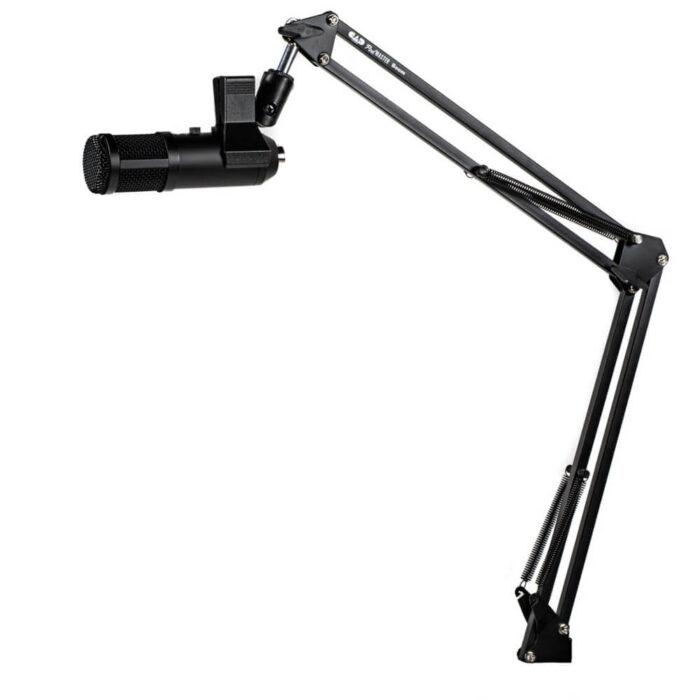 CAD Audio PM1100, PodMaster D USB, Professional Dynamic USB Broadcast/Podcasting Microphone W/Broadcast Boom Mic Stand