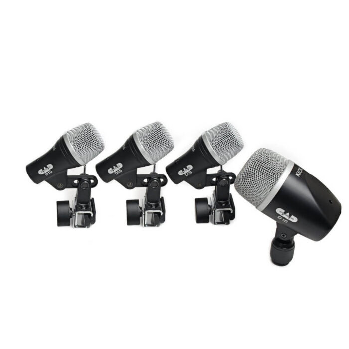 CAD Audio STAGE4, Percussion Mics, 4-piece Drum Microphone Pack - (2) D29,  D19 & D10