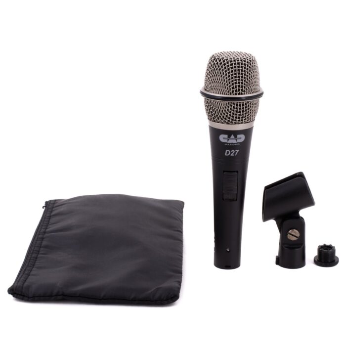 CAD Audio D27, Live Series, SuperCardioid Dynamic Microphone with On/Off Switch