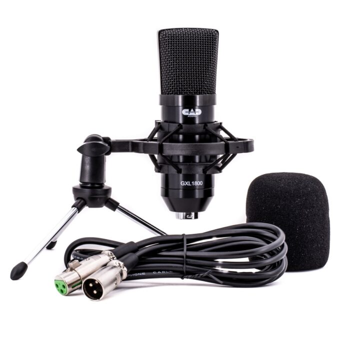 CAD Audio GXL1800, GXLSeries, Large Format Side Address Studio Condenser Microphone