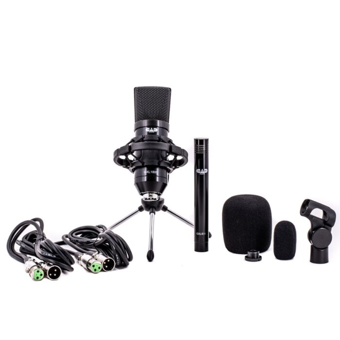 CAD Audio GXL1800SP, GXL Series, Studio Pack with GXL1800 Side Address & GXL800 Small Diaphragm Microphone