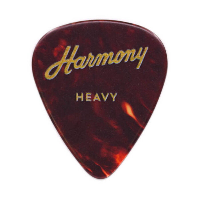 Harmony, Celluloid Tortoise Standard Guitar Pick, Heavy, 12-Pick Tin – Bild 2