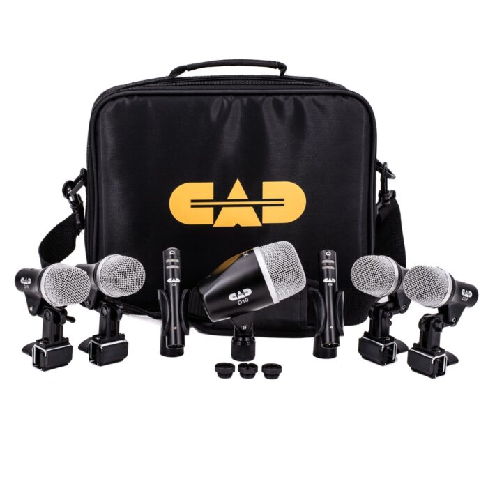 CAD Audio STAGE7, Percussion Mics, 7-piece Drum Microphone Pack - (3) D29, (2) C9, D19,& D10