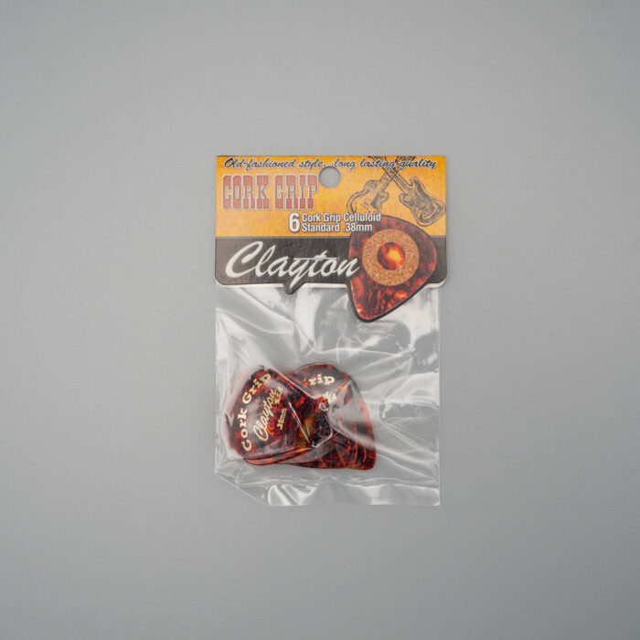 Clayton Cork Grip Pick Standard 0,38mm /6 pcs – Bild 3