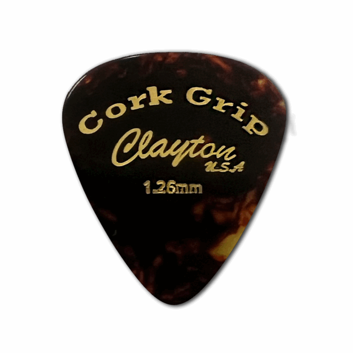 Clayton Cork Grip Pick Standard 1,26mm /6 pcs