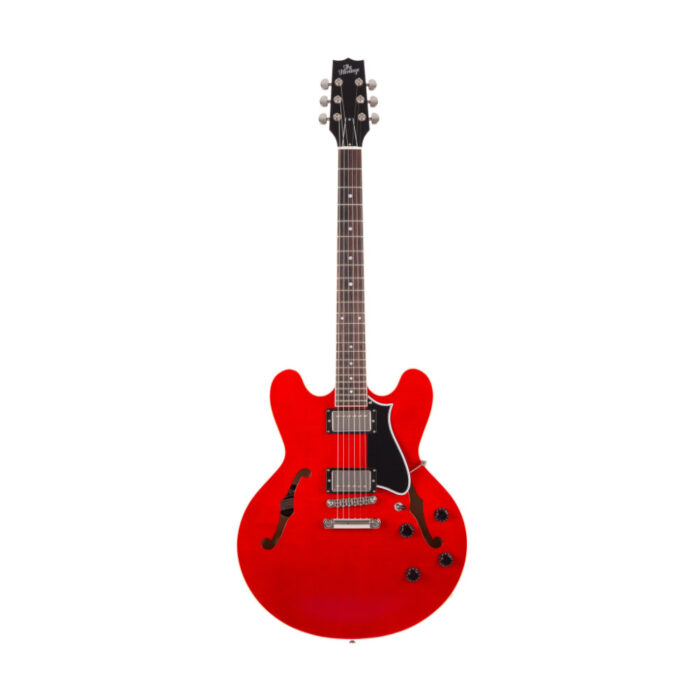Heritage, Standard H-535 Semi-Hollow Electric Guitar with Case, Trans Cherry