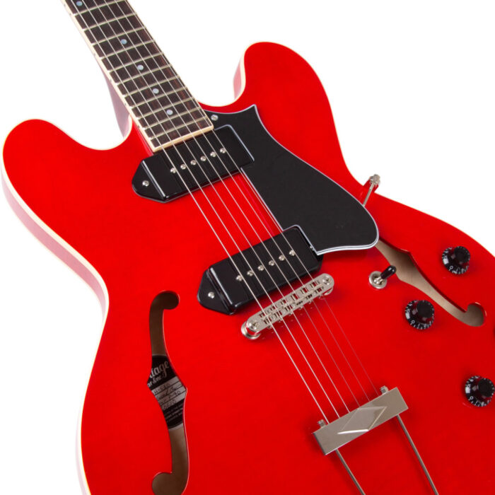 Heritage, H-530 Hollow Electric Guitar with Case, Trans Cherry – Bild 3