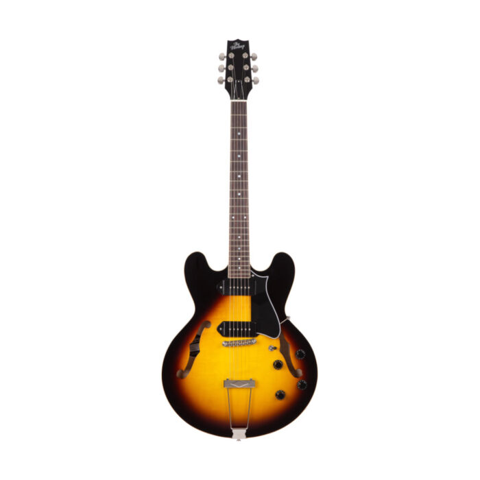 Heritage, Standard H-530 Hollow Electric Guitar with Case, Original Sunburst