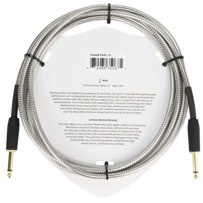 Pig Hog Armor Clad Instrument Cable, 3m/10ft - Image 2