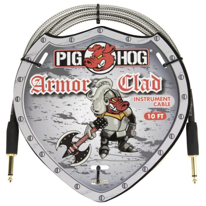 Pig Hog Armor Clad Instrument Cable, 3m/10ft