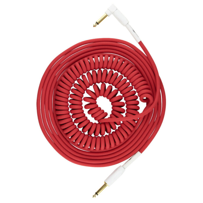Pig Hog "Half Coil" Instrument Cable, 9m/30ft, Candy Apple Red – Bild 2