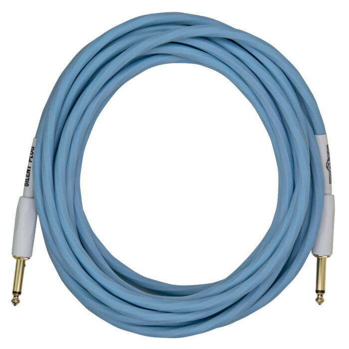 Pig Hog Hex Series Silent Cable 5,67m/18.6ft Daphne Blue – Bild 2
