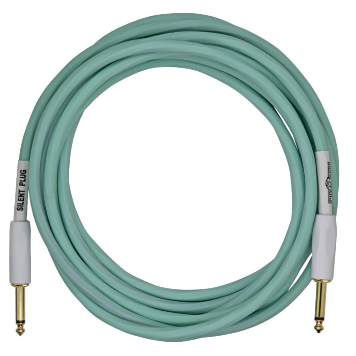 Pig Hog Hex Series Silent Cable 5,67m/18.6ft Seafoam Green – Bild 2