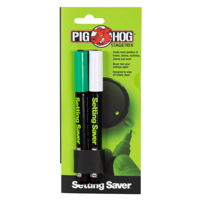 Pig Hog StageTrix Settings Saver Chalk Marker 2 Pack – Bild 3
