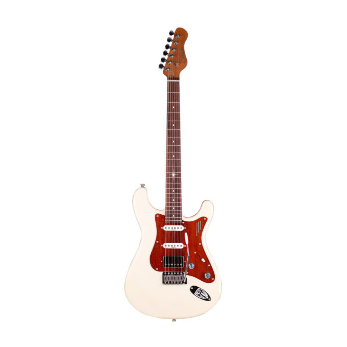 Magneto Guitars, U-One Series Sonnet Deluxe, Vintage White, Gig-Bag included.