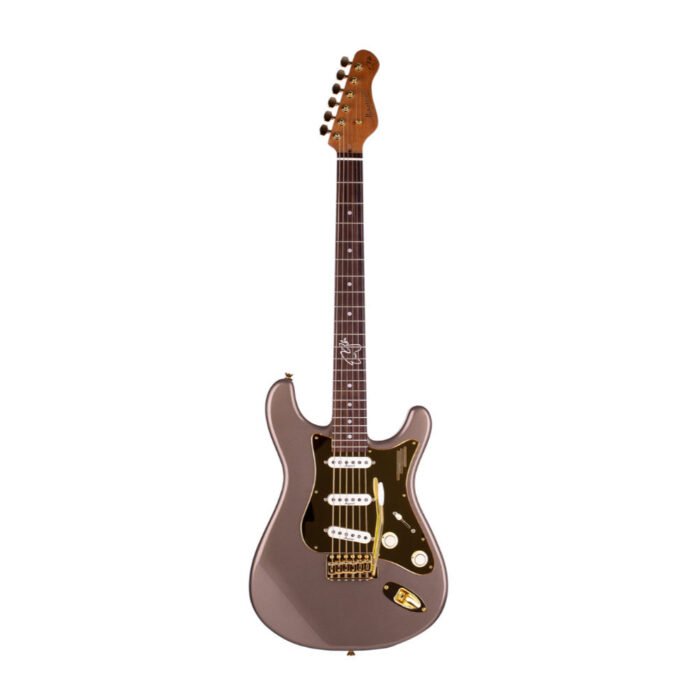 Magneto Guitars, Signature Series, Eric Gales RD3, Sunset Gold, Gig-Bag included.