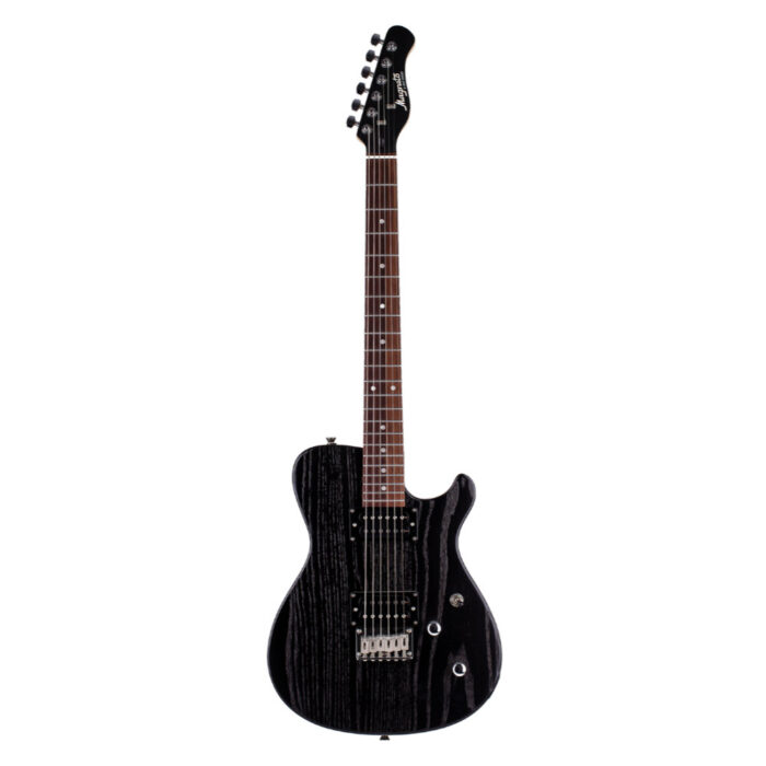 Magneto Guitars U-One Series U-Wave Classic, Transparent Black Matte, Gig-Bag included.