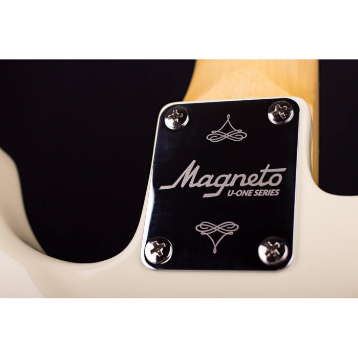 Magneto Guitars, U-One Series Sonnet Deluxe, Vintage White, Gig-Bag included. – Bild 4
