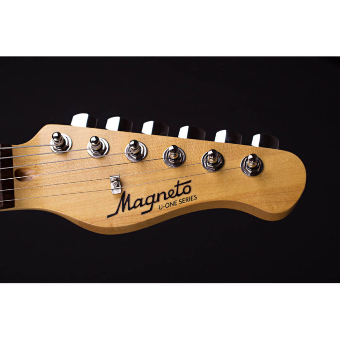 Magneto Guitars, U-One Series U-Wave Deluxe, Black, Gig-Bag included. – Bild 4