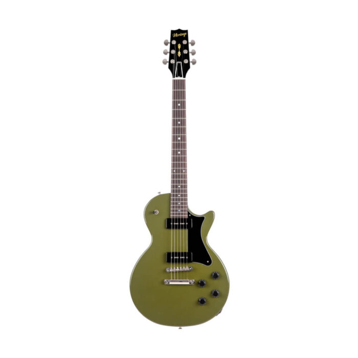 Heritage, Custom Shop Core Collection H-137 Electric Guitar with Case, Olive Drab
