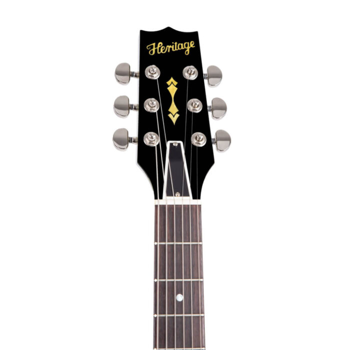 Heritage, Custom Shop Core Collection H-137 Electric Guitar with Case, Olive Drab - Image 3
