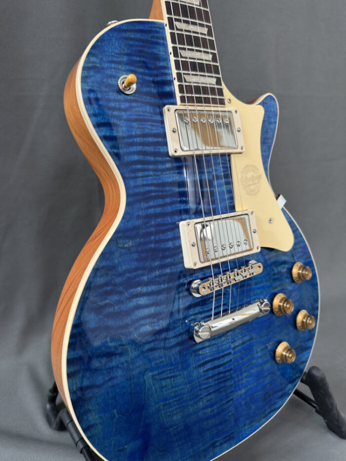 Heritage, Custom Shop Factory Special H-150 Electric Guitar, 60s Neck, River Blue – Bild 4