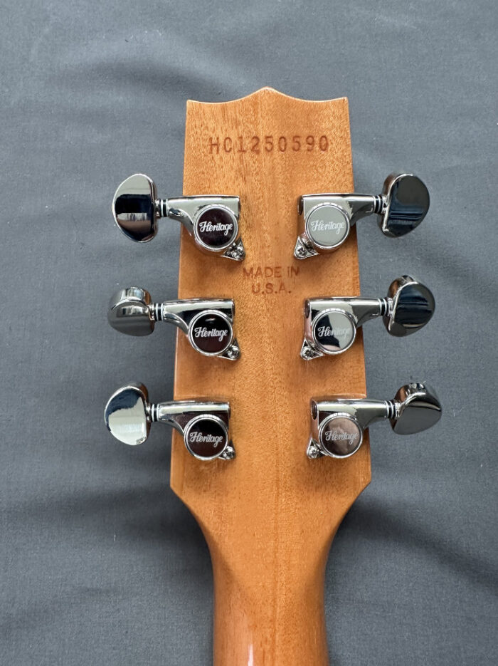 Heritage, Custom Shop Factory Special H-150 Electric Guitar, 60s Neck, River Blue – Bild 9