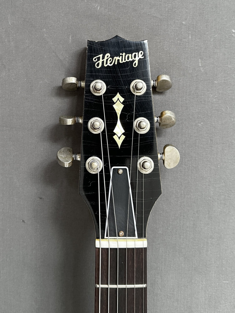 Heritage, Custom Shop Core Collection H-137 Electric Guitar with Case (Artisan Aged), TV Yellow – Bild 6