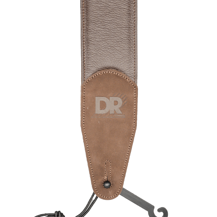 DR, Butter-Soft Brown Padded Guitar or Bass Strap