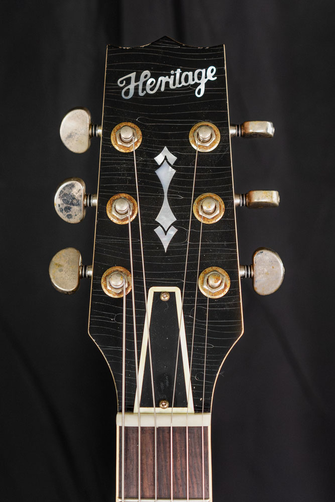 Heritage, Custom Shop Core Collection H-150 Electric Guitar (Artisan Aged), Space Black, Bigsby – Bild 5