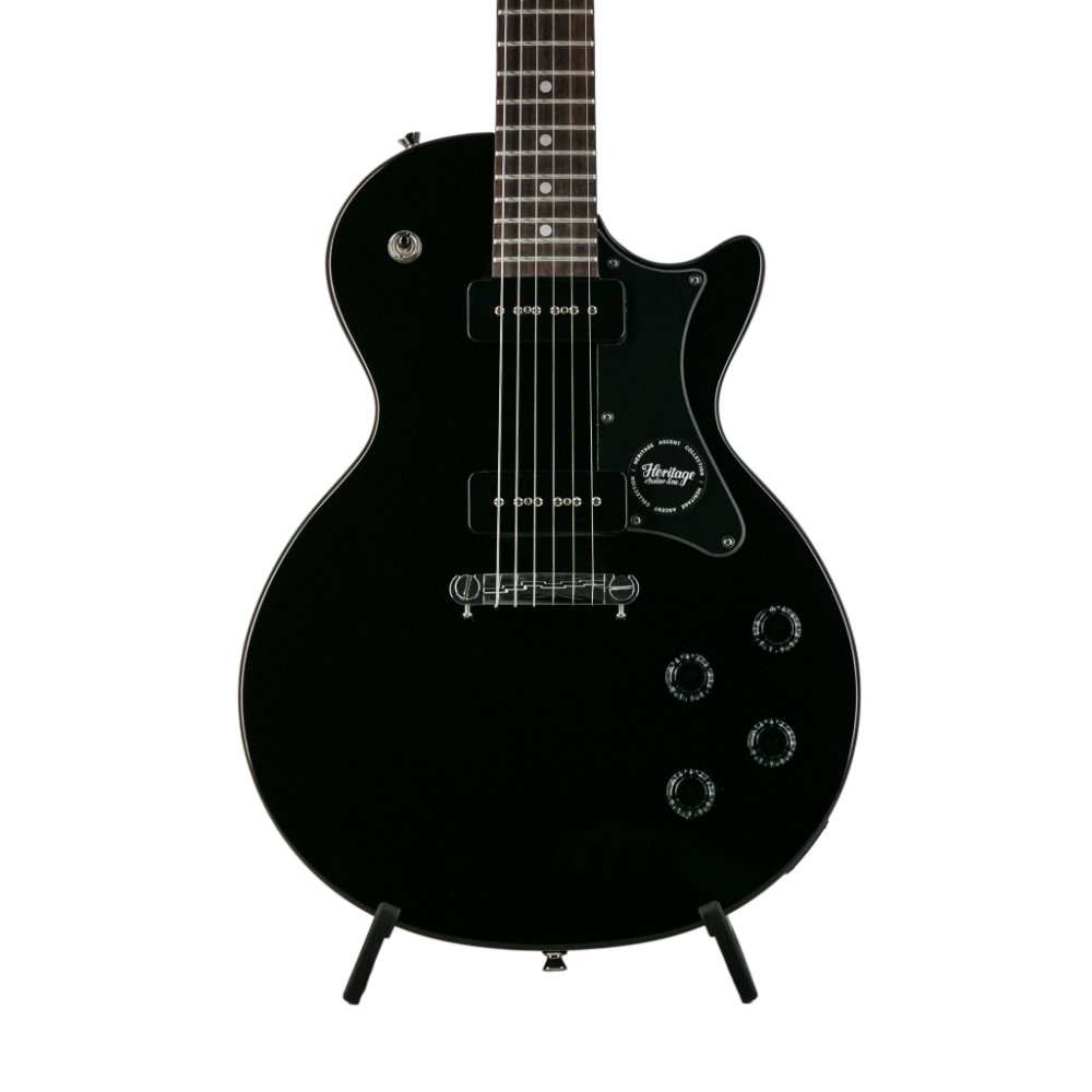 Heritage, Ascent Collection H-137 P90 Electric Guitar, Black – Bild 3