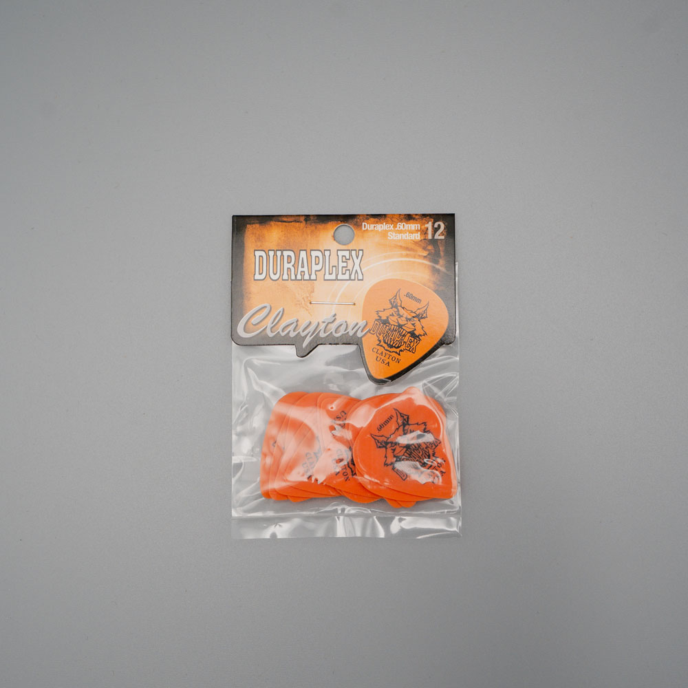 Clayton Duraplex Pick Standard 0,60mm /12 pcs – Bild 2