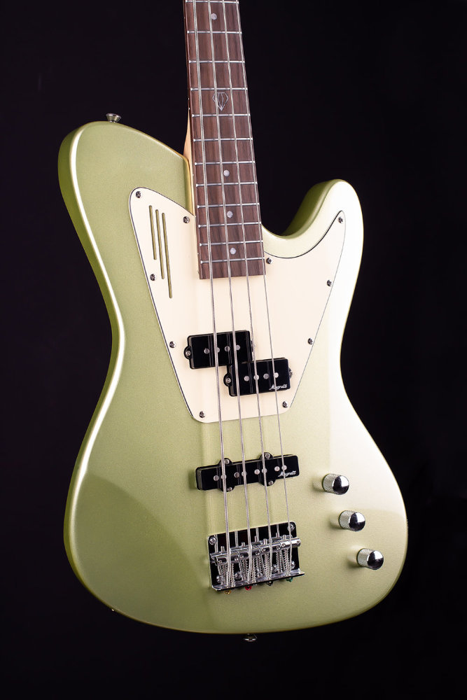 Magneto Guitars, Ruby Bass, Short-Scale, Olive Whisper - Image 8