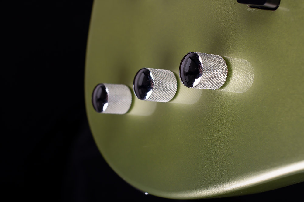 Magneto Guitars, Ruby Bass, Short-Scale, Olive Whisper - Image 5