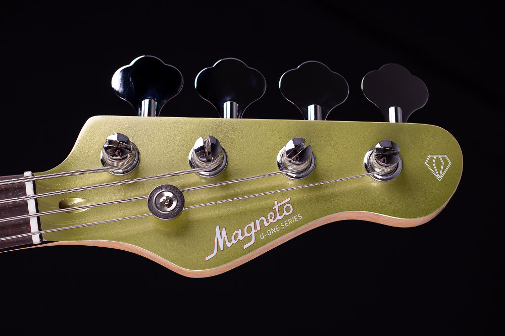 Magneto Guitars, Ruby Bass, Short-Scale, Olive Whisper - Image 6