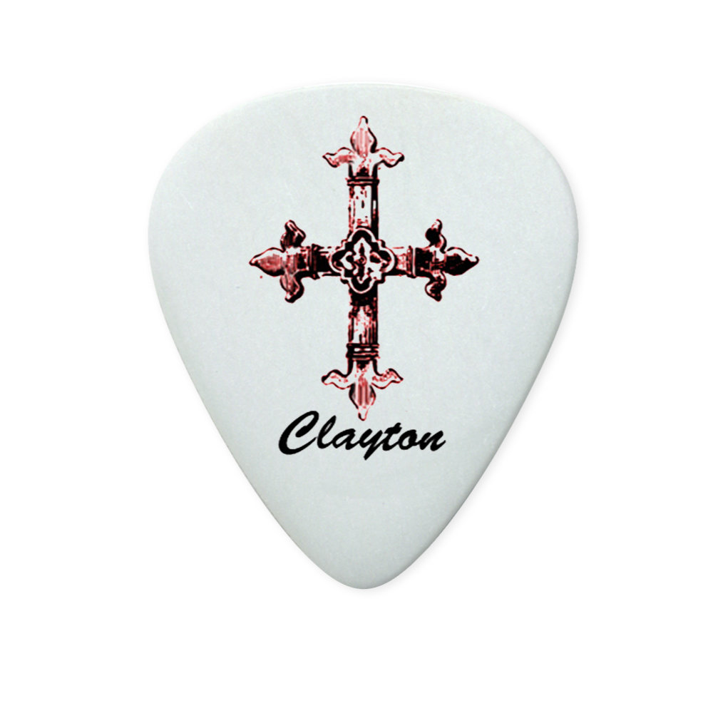 Clayton Christian Picks Standard Acetal 1,00mm /12 pcs – Bild 3